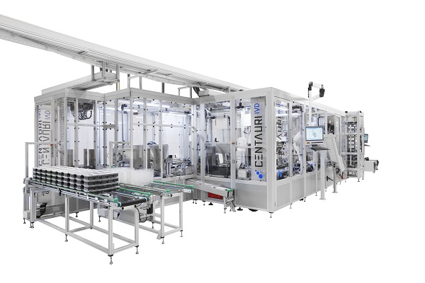 [image]Manufacturing line in the medical field by MA micro automation GmbH